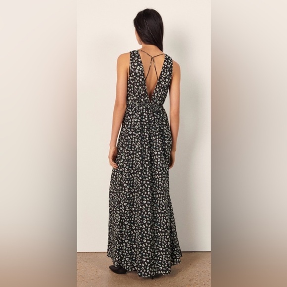 NWT ba&sh BECKY PRINTED MAXI DRESS - Ba&sh‎ Size 3 / US Large - Picture 2 of 14